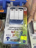 3-Way Wide Rocker Switch Adaptor